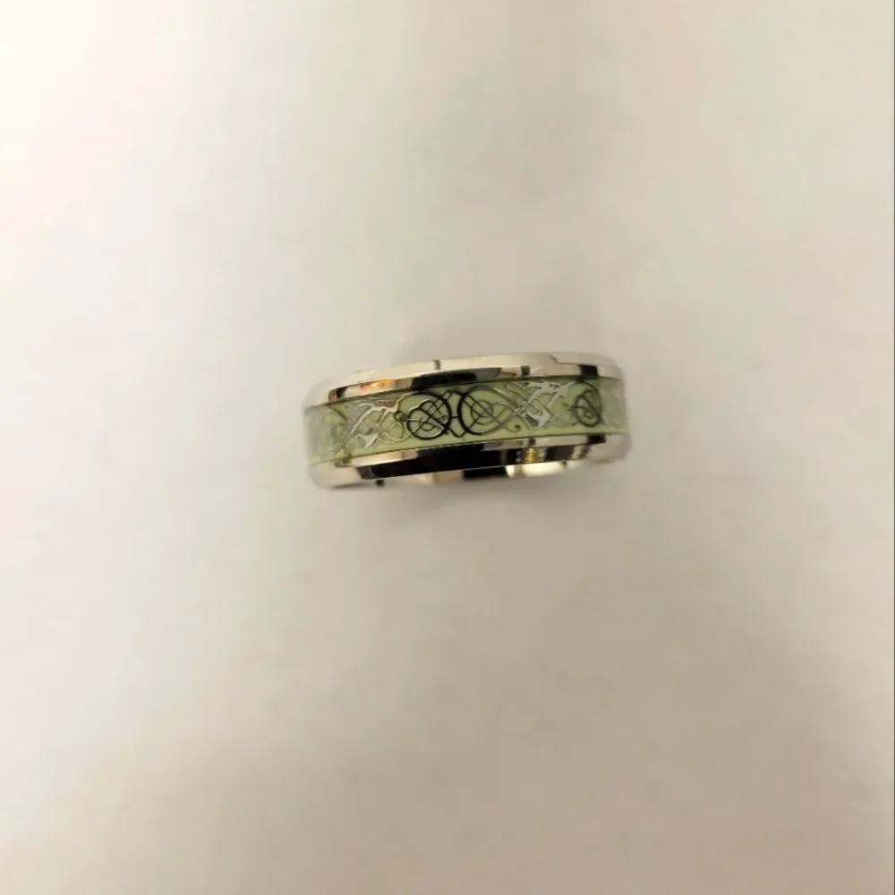 Tribal Glowing Fashion/Wedding Ring